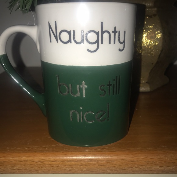 2 LARGE “NAUGHTY, BUT STILL NICE” MATCHING MUG SET - Picture 2 of 8